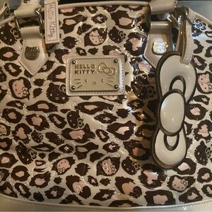 Hello Kitty Leopard Print hand  Bag